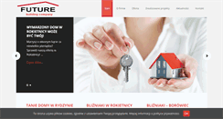 Desktop Screenshot of domy-future.pl